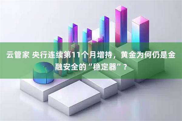 云管家 央行连续第11个月增持，黄金为何仍是金融安全的“稳定器”？